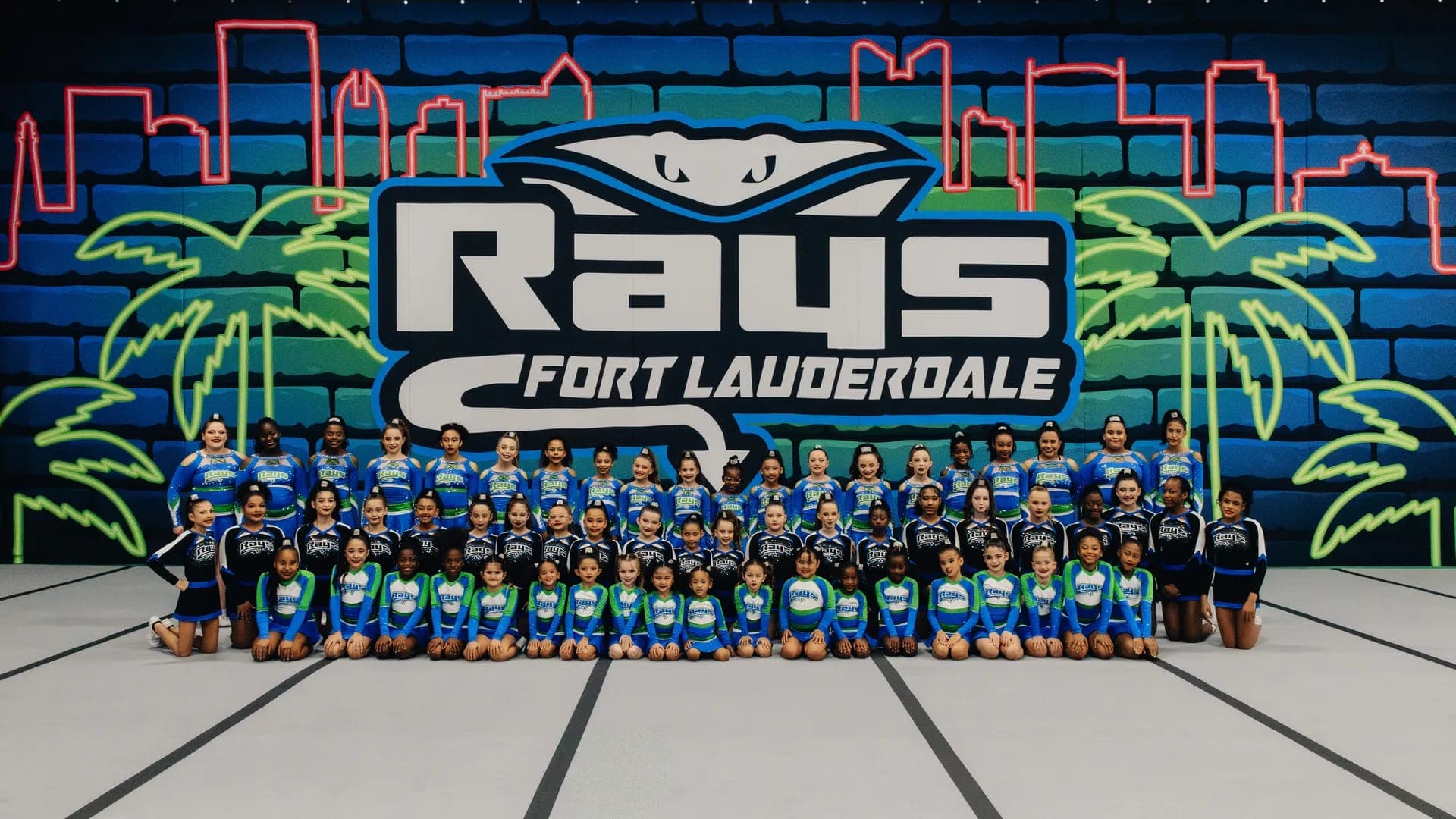 Stingray Allstars Fort Lauderdale championship team